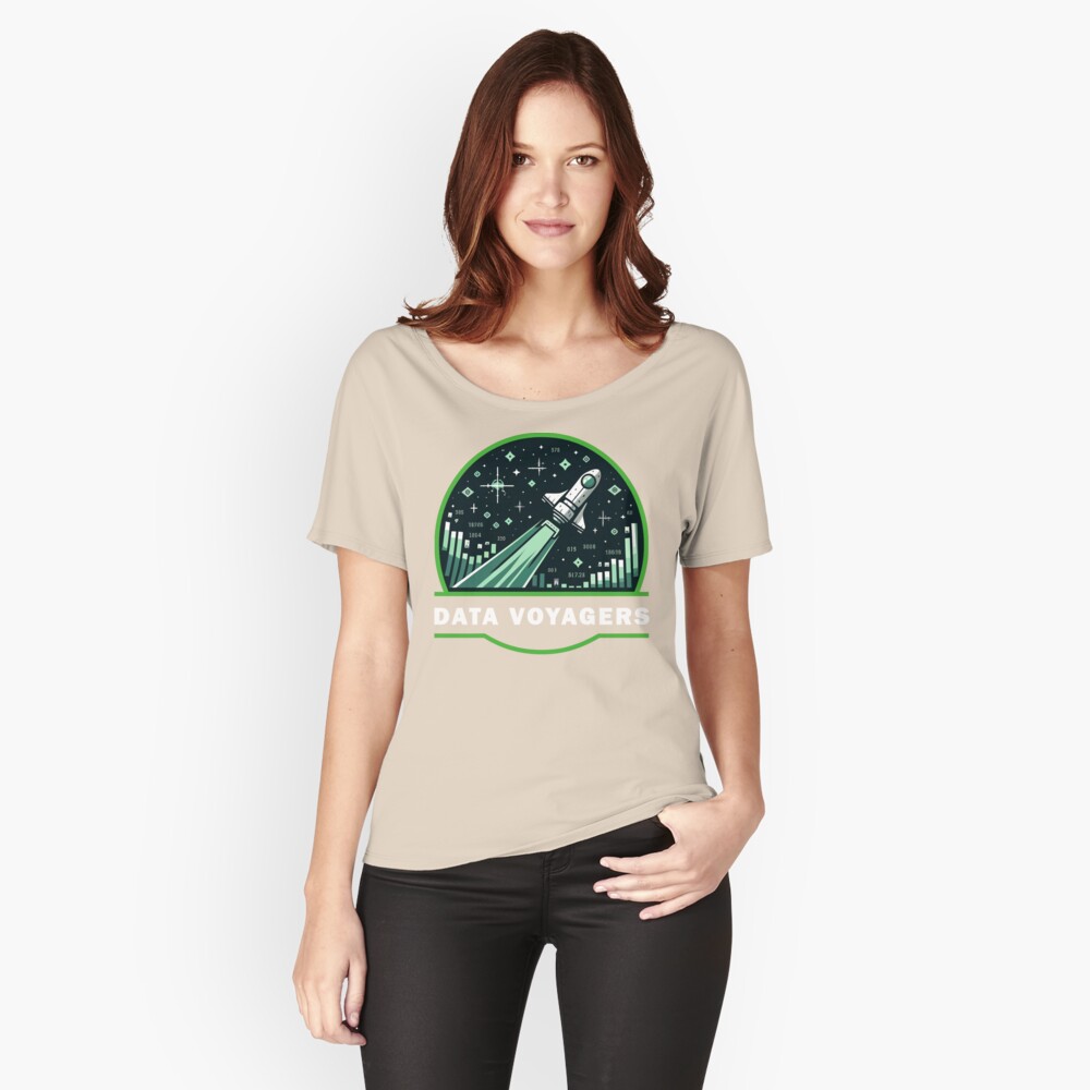 Item preview, Relaxed Fit T-Shirt designed and sold by DataVoyagers.