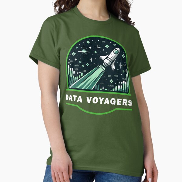 Data Voyagers Clothing Dark Shirt Classic T-Shirt
