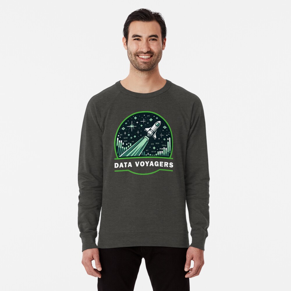 Item preview, Lightweight Sweatshirt designed and sold by DataVoyagers.
