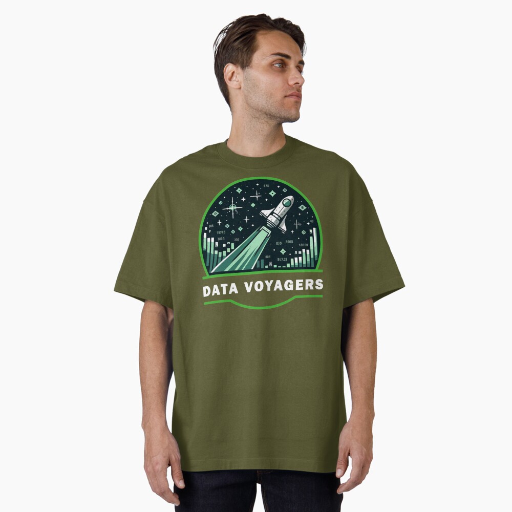 Item preview, Oversized T-Shirt designed and sold by DataVoyagers.