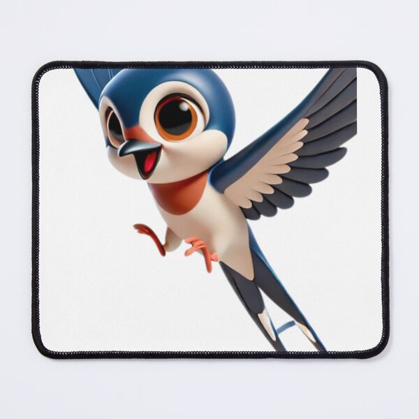 Item preview, Adorable Flying Barn Swallow designed and sold by Sillytoe.