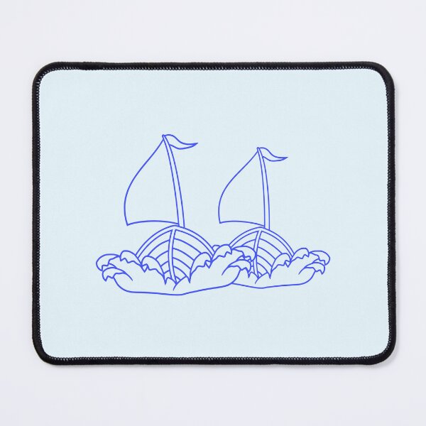 Item preview, 2 Sailing Ships Comic Cartoon Style Team Competition designed and sold by shirt-o-mat.