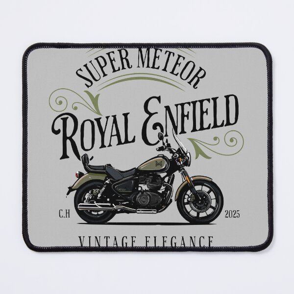 Item preview, vintage elegance ROYAL ENFIELD SUPER METEOR 650 designed and sold by monsalve-autos.