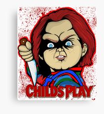Childs Play Chucky Canvas Print