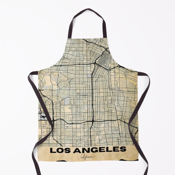 Item preview, Vintage Los Angeles Map Design designed and sold by WanderingLife.