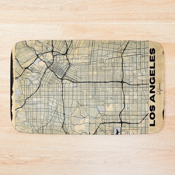 Item preview, Vintage Los Angeles Map Design designed and sold by WanderingLife.