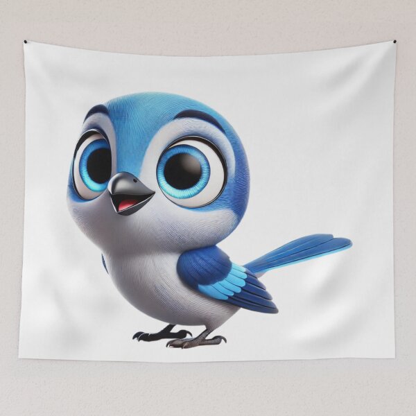 Item preview, Adorable Blue Tanager designed and sold by Sillytoe.