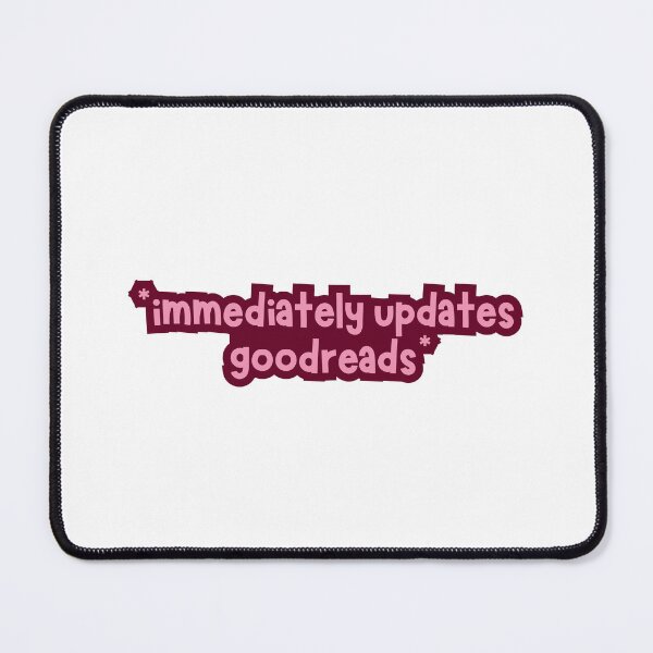 Item preview, immediately updates  goodreads designed and sold by Neadoodles.