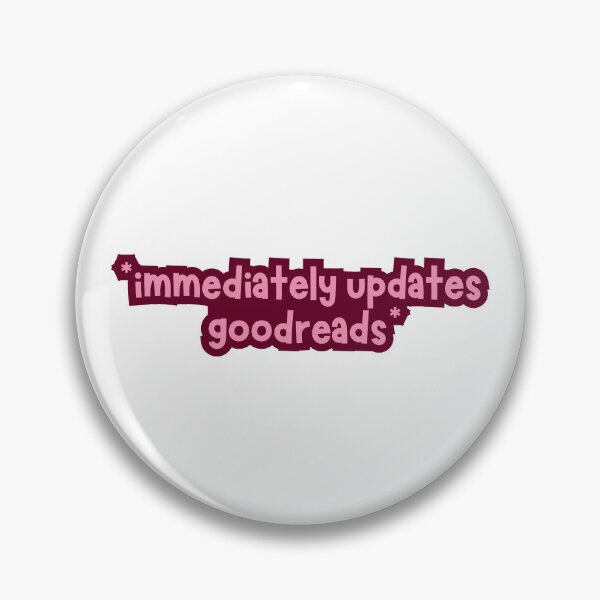 Item preview, immediately updates  goodreads designed and sold by Neadoodles.
