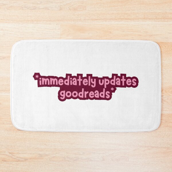 Item preview, immediately updates  goodreads designed and sold by Neadoodles.