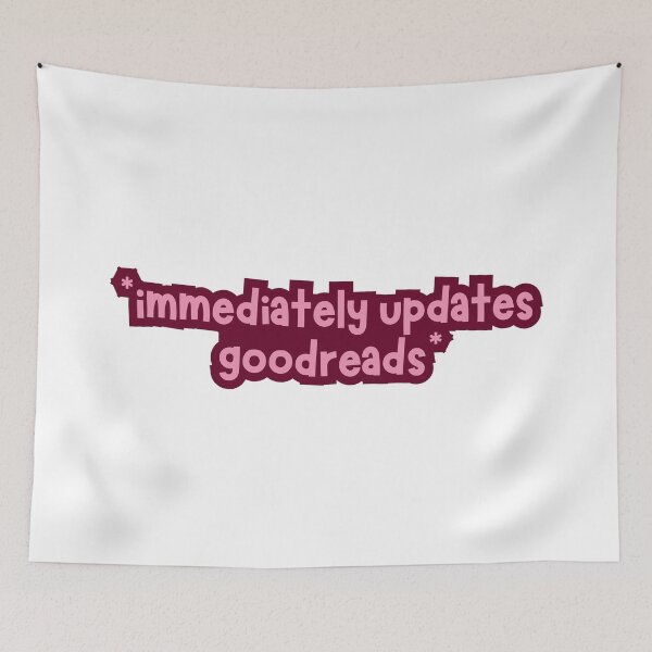 Item preview, immediately updates  goodreads designed and sold by Neadoodles.