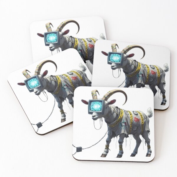 Item preview, Goat.exe — a sentient broadcast glitch designed and sold by PlatyPunk1000.