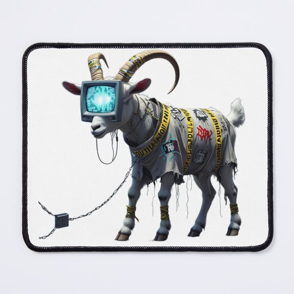 Item preview, Goat.exe — a sentient broadcast glitch designed and sold by PlatyPunk1000.
