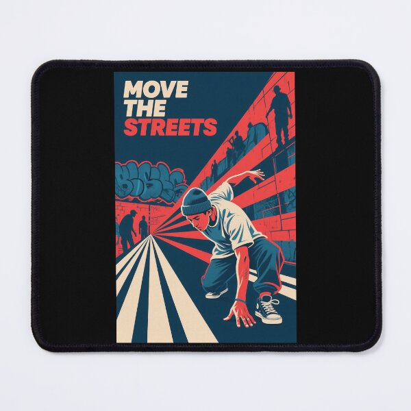 Item preview, Move The Streets – Retro Breakdancer Hope Style Obama designed and sold by HoopeStylee.