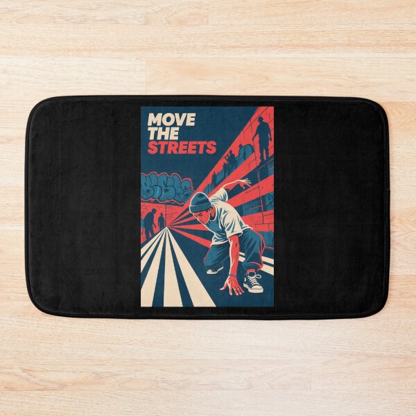 Item preview, Move The Streets – Retro Breakdancer Hope Style Obama designed and sold by HoopeStylee.