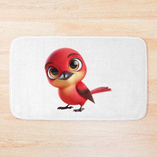 Item preview, Adorable Summer Tanager designed and sold by Sillytoe.