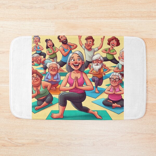 Item preview, Yoga session for seniors designed and sold by PandoraCastle.