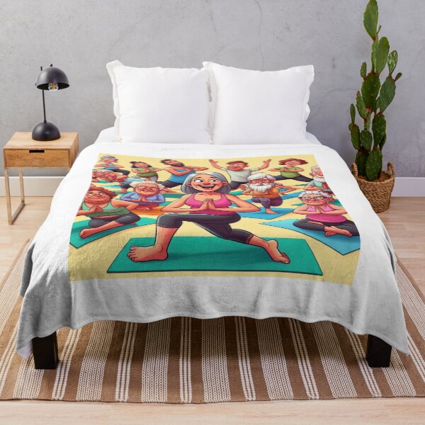 Item preview, Yoga session for seniors designed and sold by PandoraCastle.