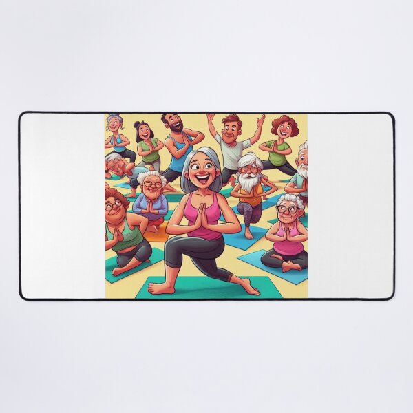 Item preview, Yoga session for seniors designed and sold by PandoraCastle.