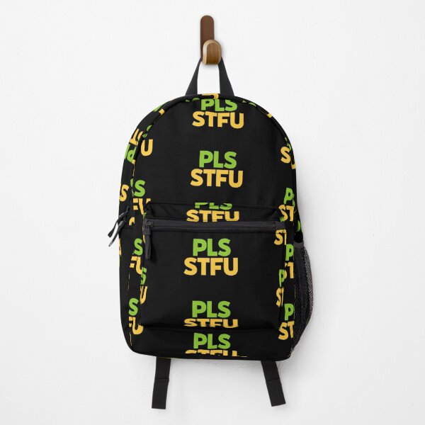 Item preview, Pls STFU in Green and Yellow designed and sold by Memes N Lore .