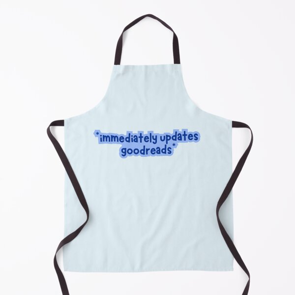 Item preview, immediately updates goodreads - blue designed and sold by Neadoodles.