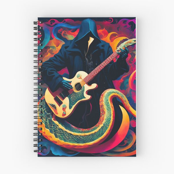 Item preview, Shadowman Plays Snake-Guitar // Venom Meets Poison designed and sold by Atarac.