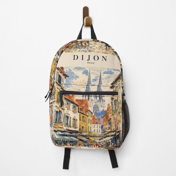 Item preview, Artistic Cityscape of Vibrant Dijon designed and sold by CARRAANN.