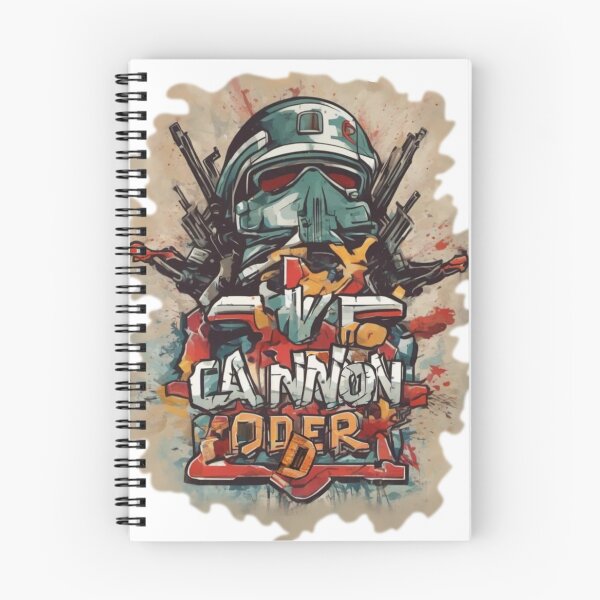 Item preview, Cannon Fodder Graffiti designed and sold by XirmanJohnson.