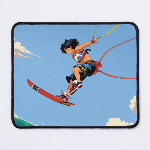 Item preview, Freestyle Kateboarding athlete in the ocean designed and sold by MerlinWear.