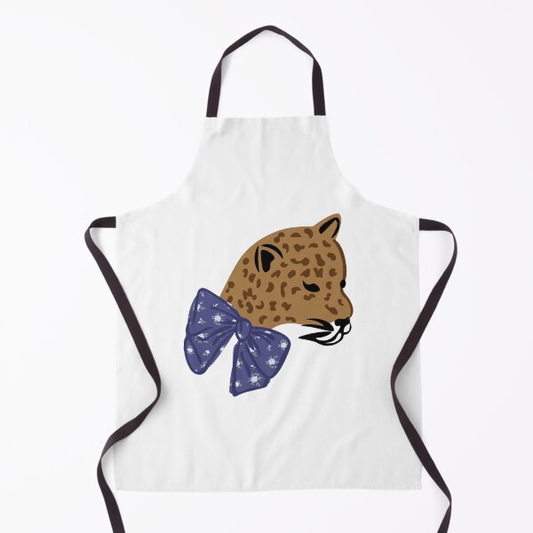 Item preview, Floral Bow Leopard (Blue) designed and sold by Lil Bits Art.
