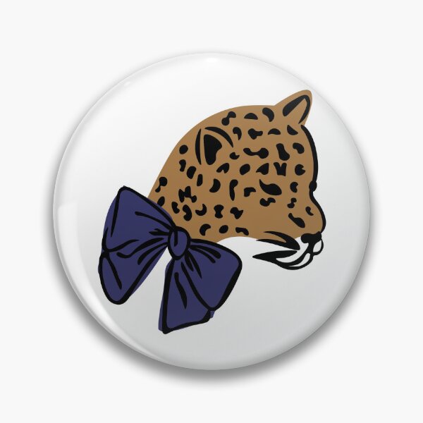 Item preview, Chic Leopard (Blue) designed and sold by Lil Bits Art.