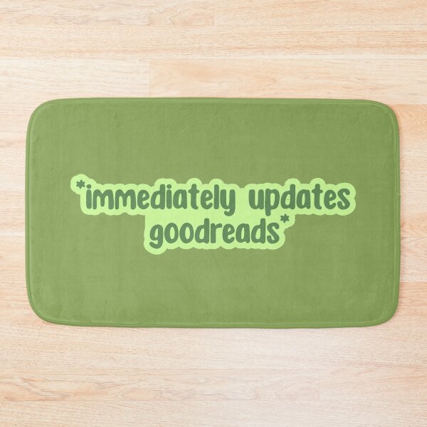 Item preview, immediately updates  goodreads - green designed and sold by Neadoodles.