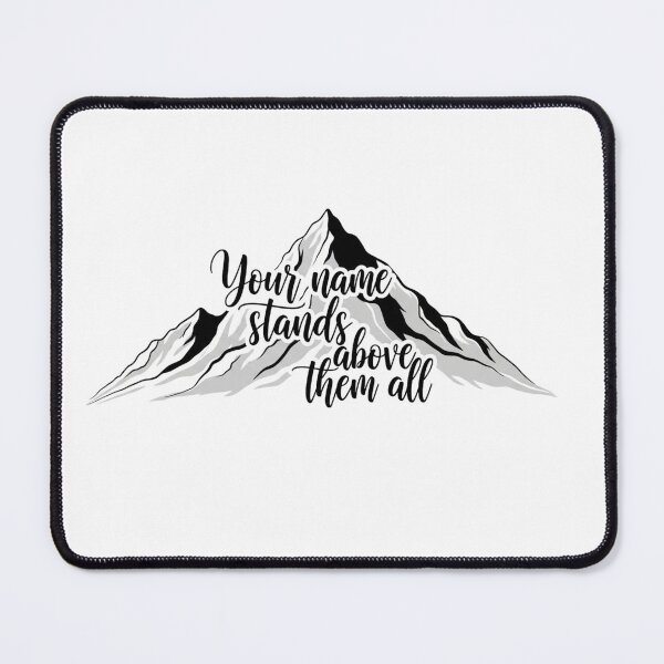 Item preview, Your Name Stands Above Them All designed and sold by Faithloveshop.