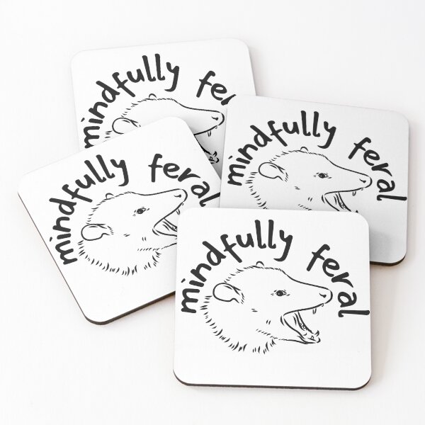 Artikelvorschau, Mindfully Feral Circle entworfen und verkauft von chaoticreative.