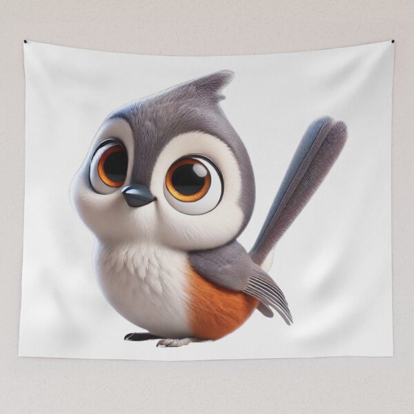 Item preview, Adorable Tufted Titmouse designed and sold by Sillytoe.