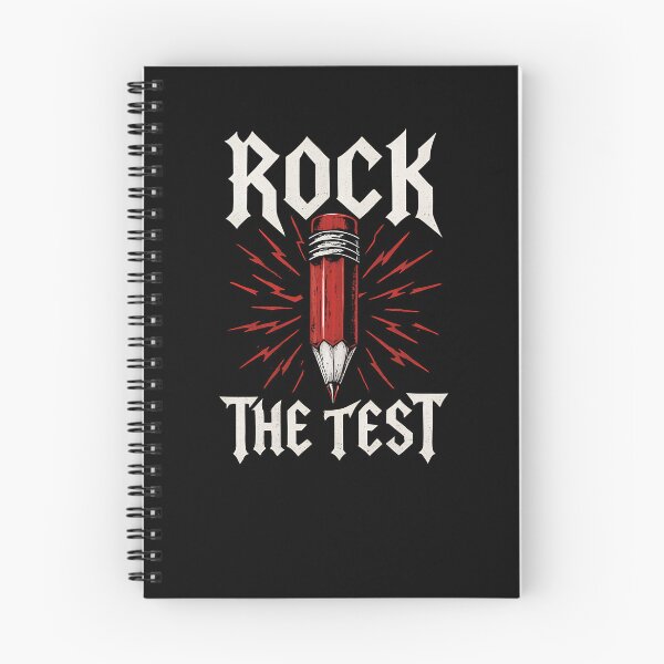 Item preview, Rock The Test Funny Test Day Motivation Rock The Test Gear designed and sold by DynamicDesign.