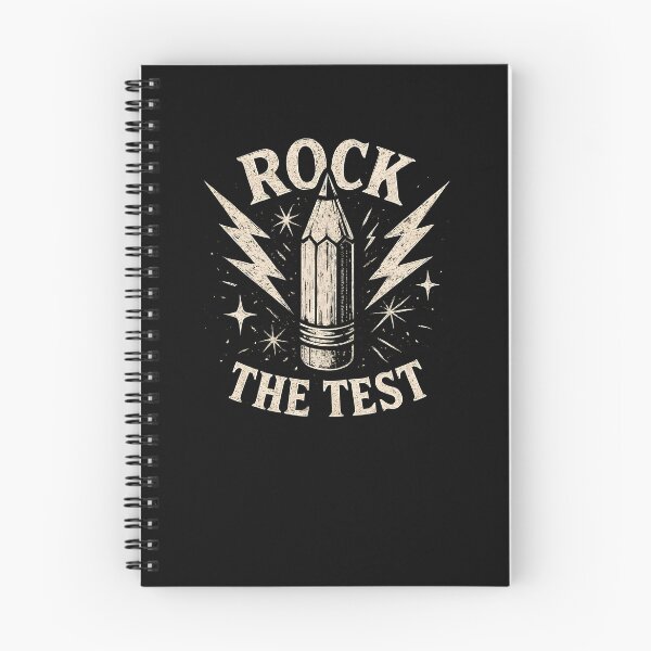 Item preview, Rock The Test Funny Test Day Motivation Rock The Test Gear designed and sold by DynamicDesign.