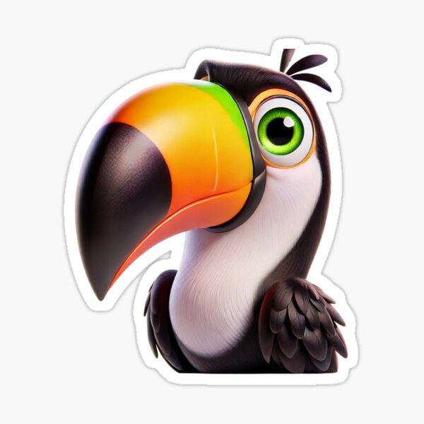 Item preview, Adorable Toucan designed and sold by Sillytoe.