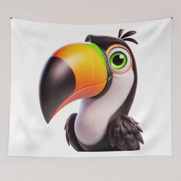 Item preview, Adorable Toucan designed and sold by Sillytoe.