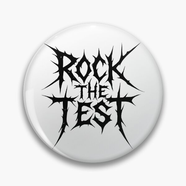 Item preview, Rock The Test Funny Test Day Motivation Rock The Test Gear designed and sold by DynamicDesign.