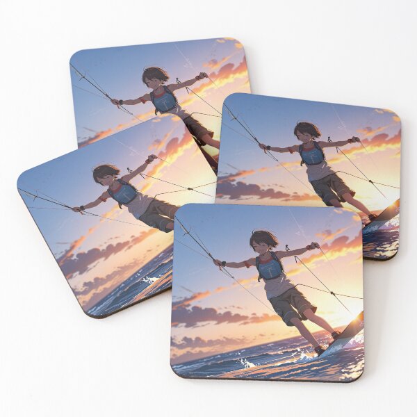 Item preview, Japanese girl practicing freestyle kateboarding designed and sold by MerlinWear.