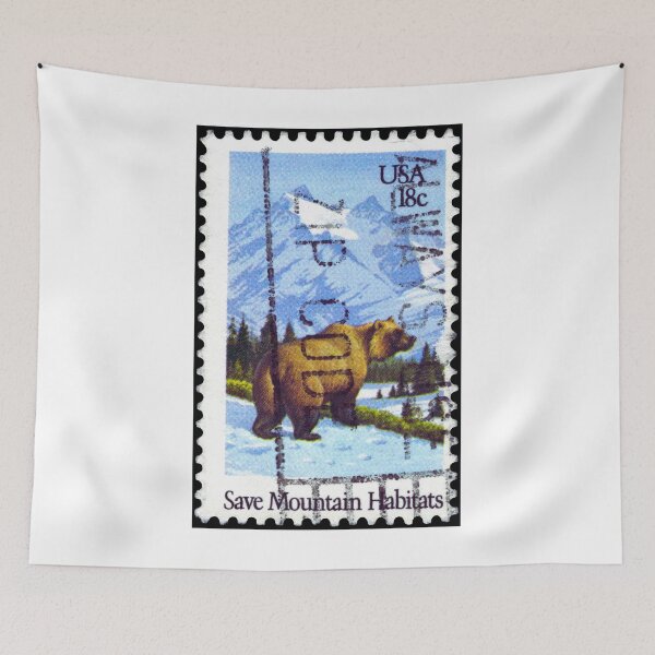 Item preview, Wild Majesty: Snowy Peaks & the American Bear designed and sold by NOMADIC ART.
