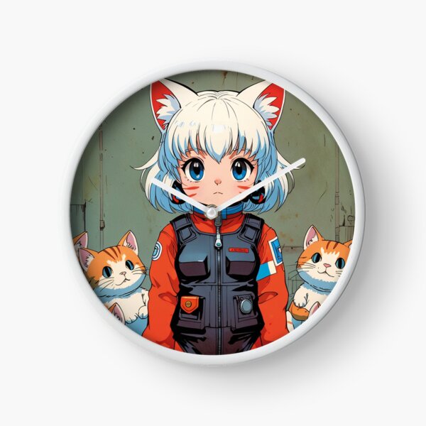 Item preview, Kawaii girl with fat and tender kittens designed and sold by MerlinWear.