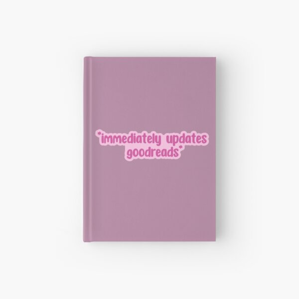 Item preview, immediately updates  goodreads - pink designed and sold by medimidoodles.