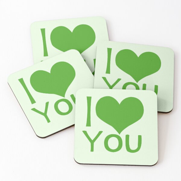 Item preview, I love you green designed and sold by ZiphGames.