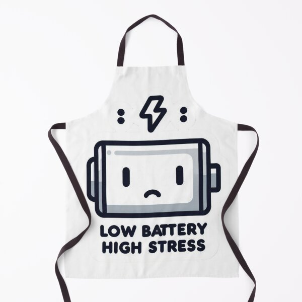 Item preview, Low Battery High Stress designed and sold by MxDesign-RJ.