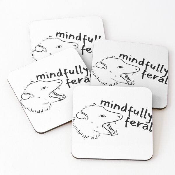 Item preview, Mindfully Feral designed and sold by chaoticreative.