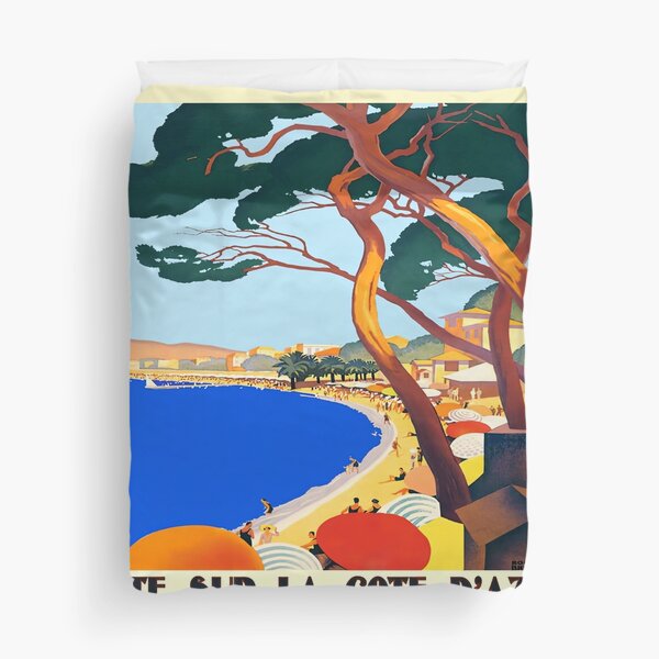 Item preview, Juan Les Pins French Riviera Travel Tourism Vintage   designed and sold by TeeARTHY.