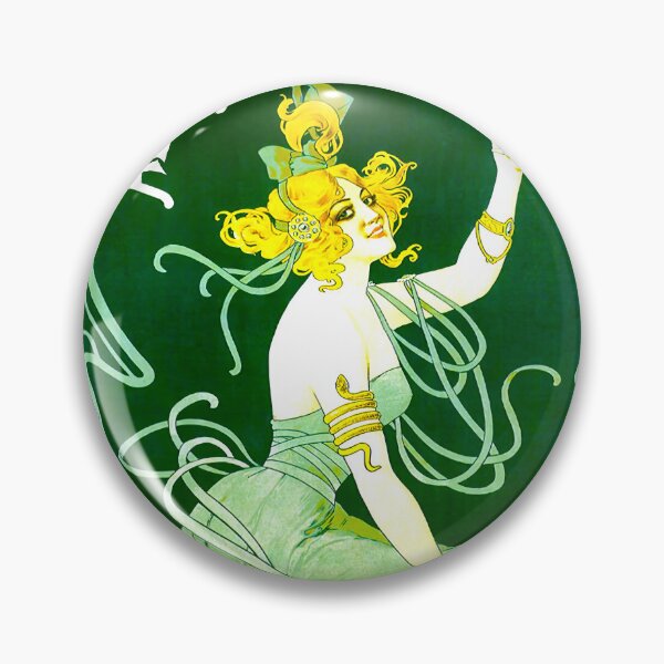 Item preview, Absinthe Blanqui Blonde Lady Nice France French Green Drink Vintage   designed and sold by TeeARTHY.