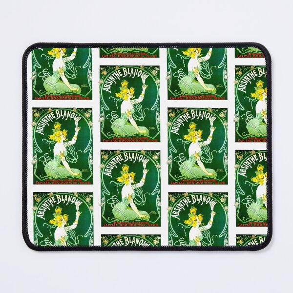 Item preview, Absinthe Blanqui Blonde Lady Nice France French Green Drink Vintage   designed and sold by TeeARTHY.